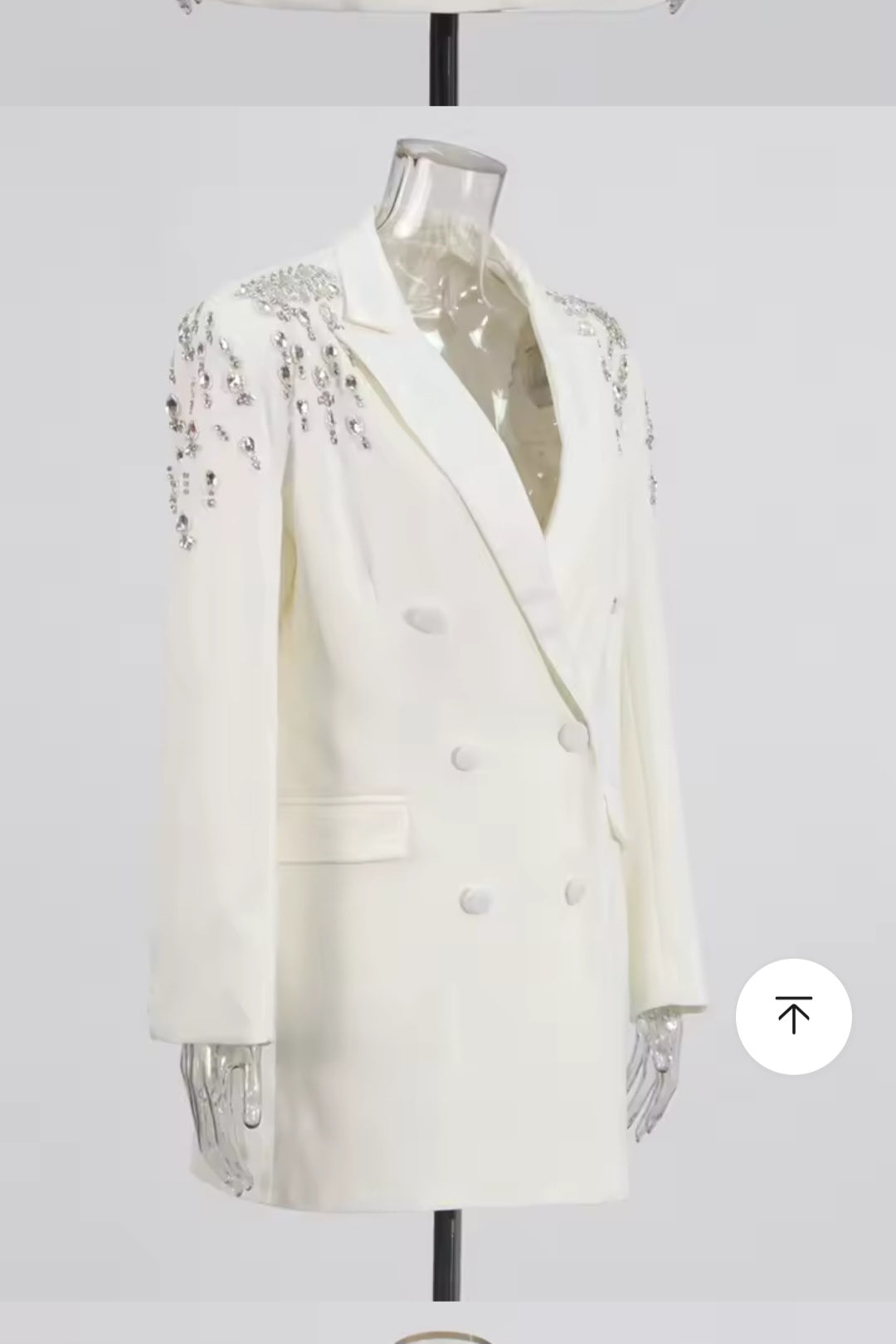 Diamonds slim blazer for women