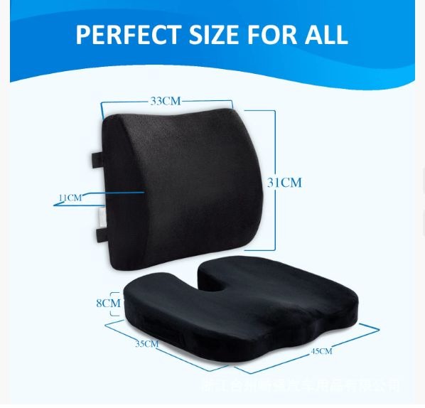 Ergonomic Office Chair Cushion Set, designed to deliver all-day comfort