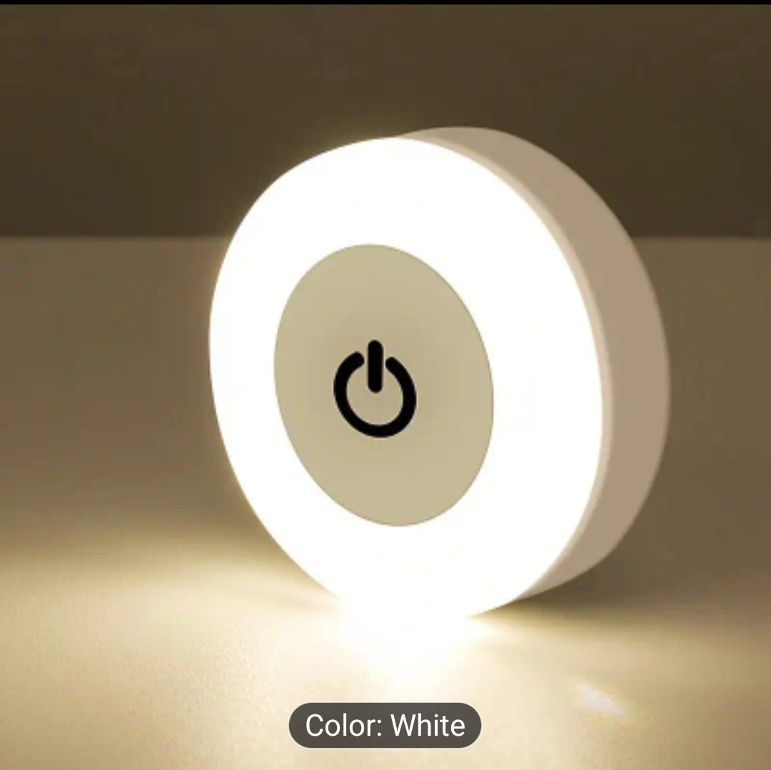 A Mini Night Light with USB Rechargeable Magnetic Base