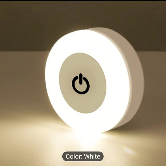 A Mini Night Light with USB Rechargeable Magnetic Base