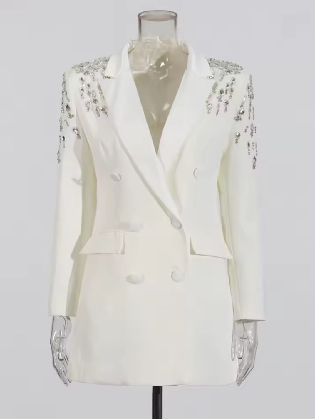 Diamonds slim blazer for women