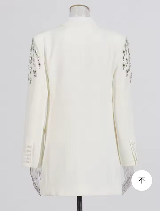 Diamonds slim blazer for women