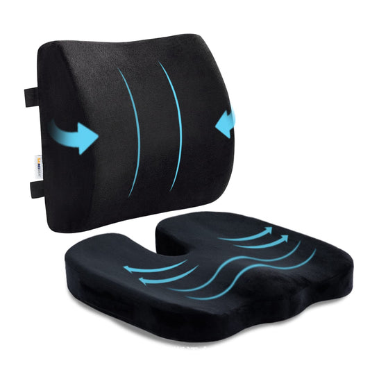 Ergonomic Office Chair Cushion Set, designed to deliver all-day comfort