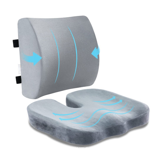 Ergonomic Office Chair Cushion Set, designed to deliver all-day comfort